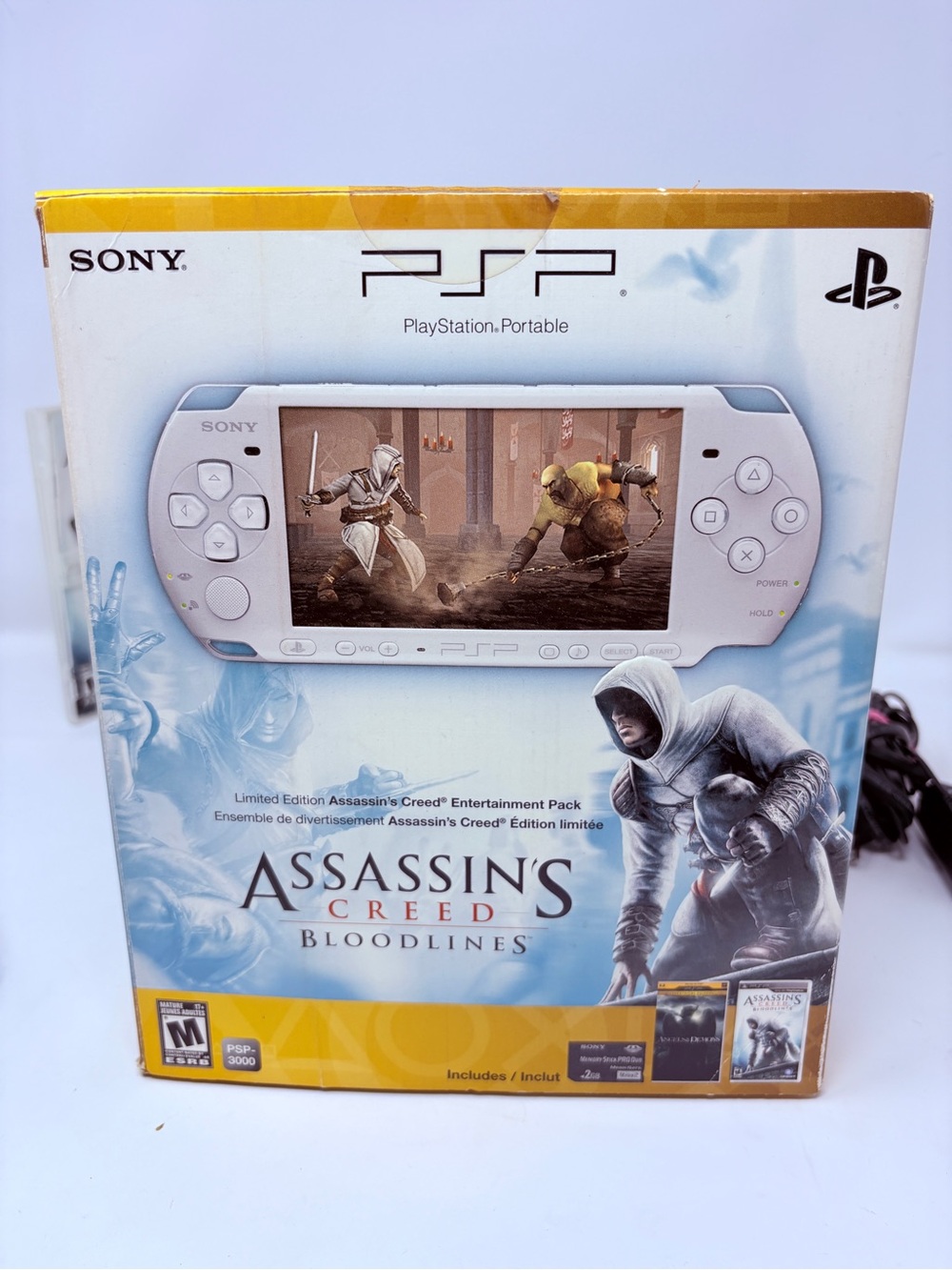 Sony PSP PlayStation Portable Limited Edition - White and Light Blue Accents